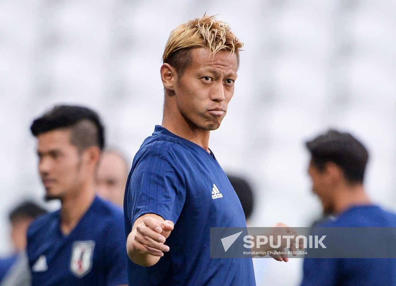 Russia World Cup Japan Training