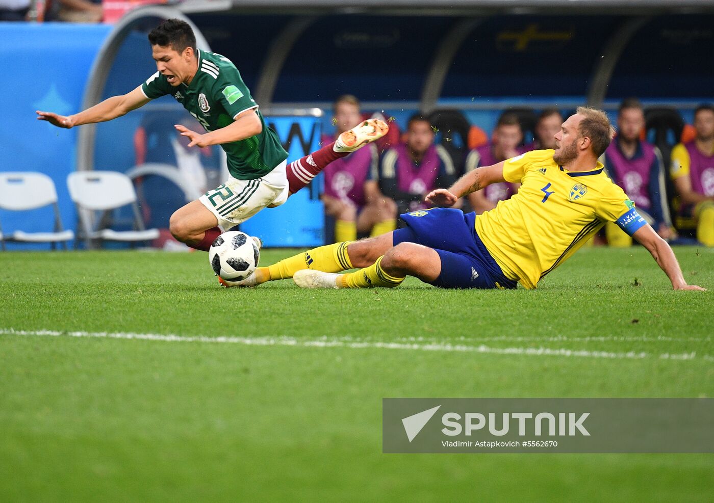Russia World Cup Mexico - Sweden