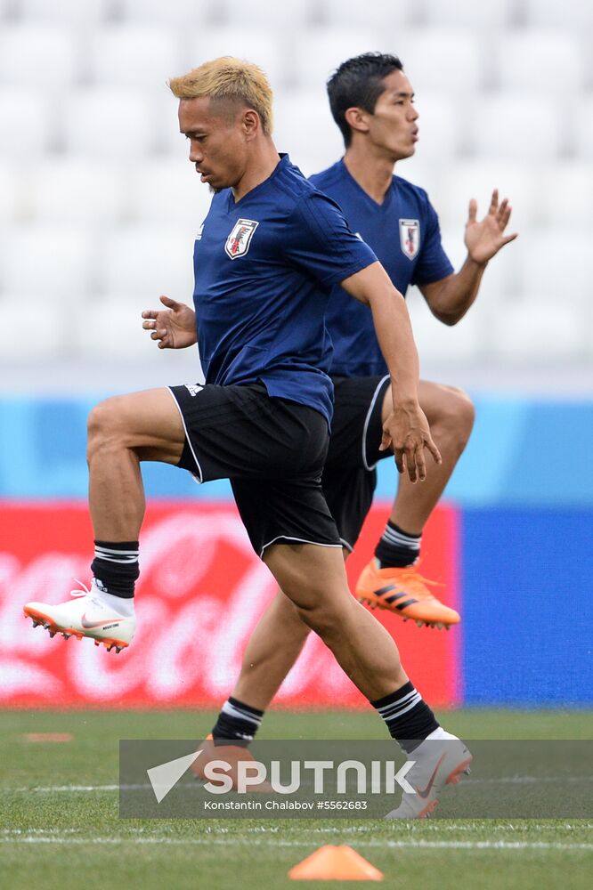 Russia World Cup Japan Training