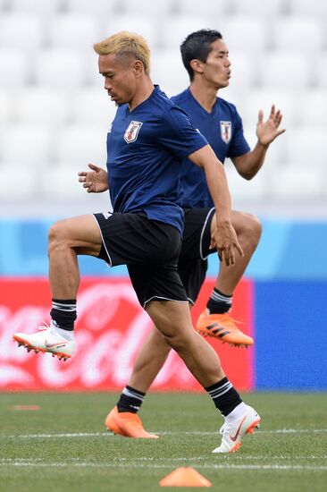 Russia World Cup Japan Training