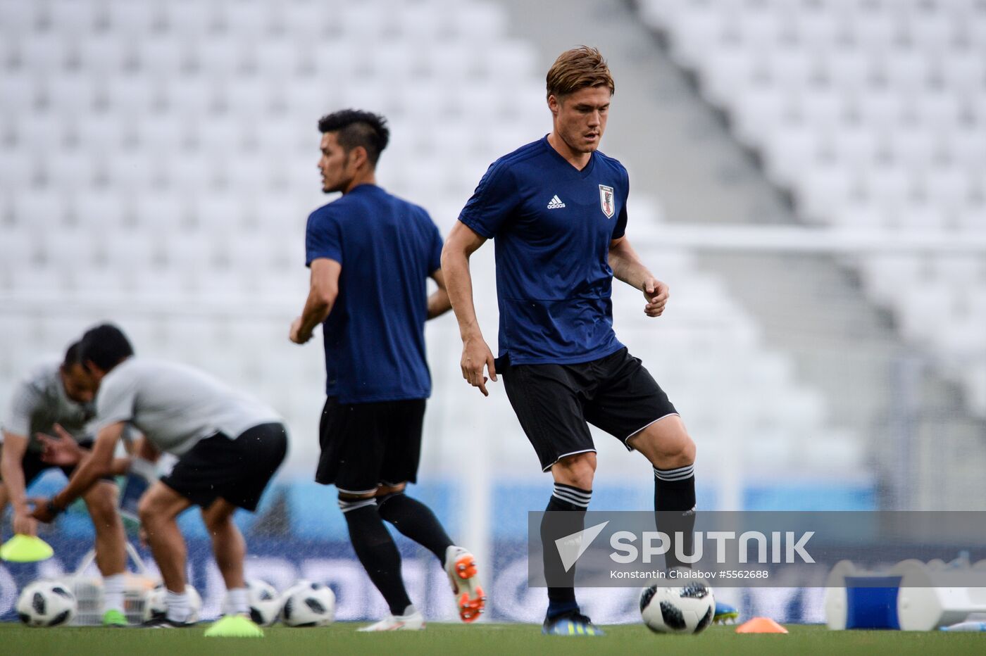 Russia World Cup Japan Training