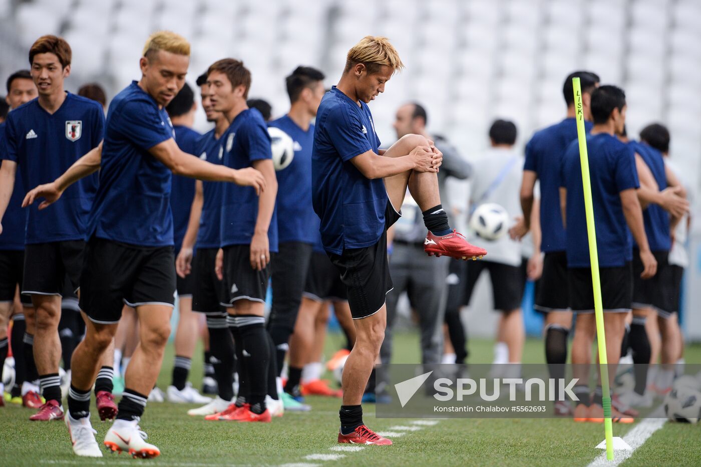 Russia World Cup Japan Training