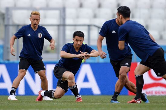 Russia World Cup Japan Training