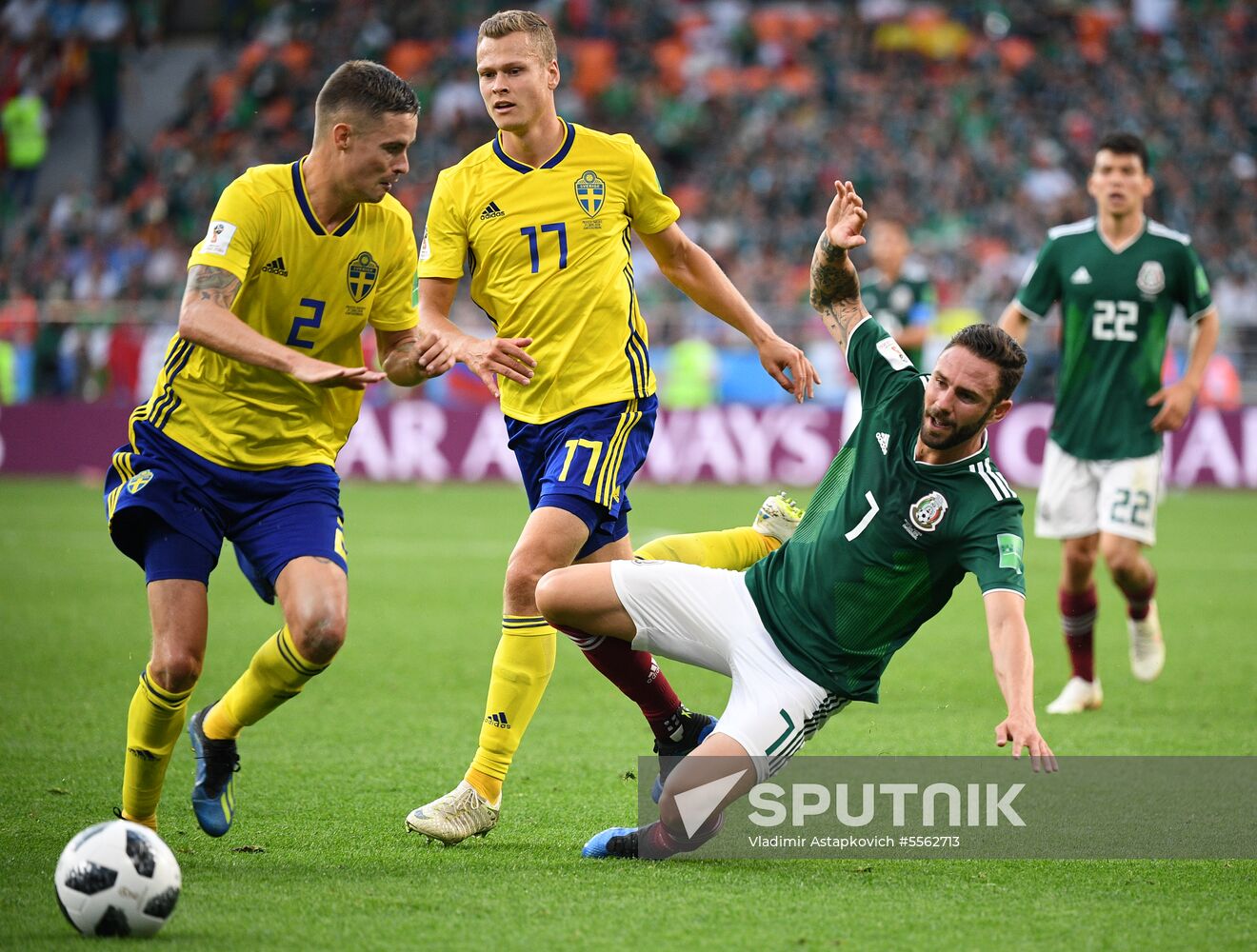 Russia World Cup Mexico - Sweden