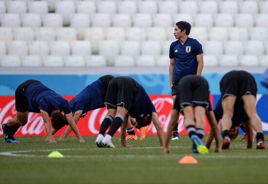 Russia World Cup Japan Training