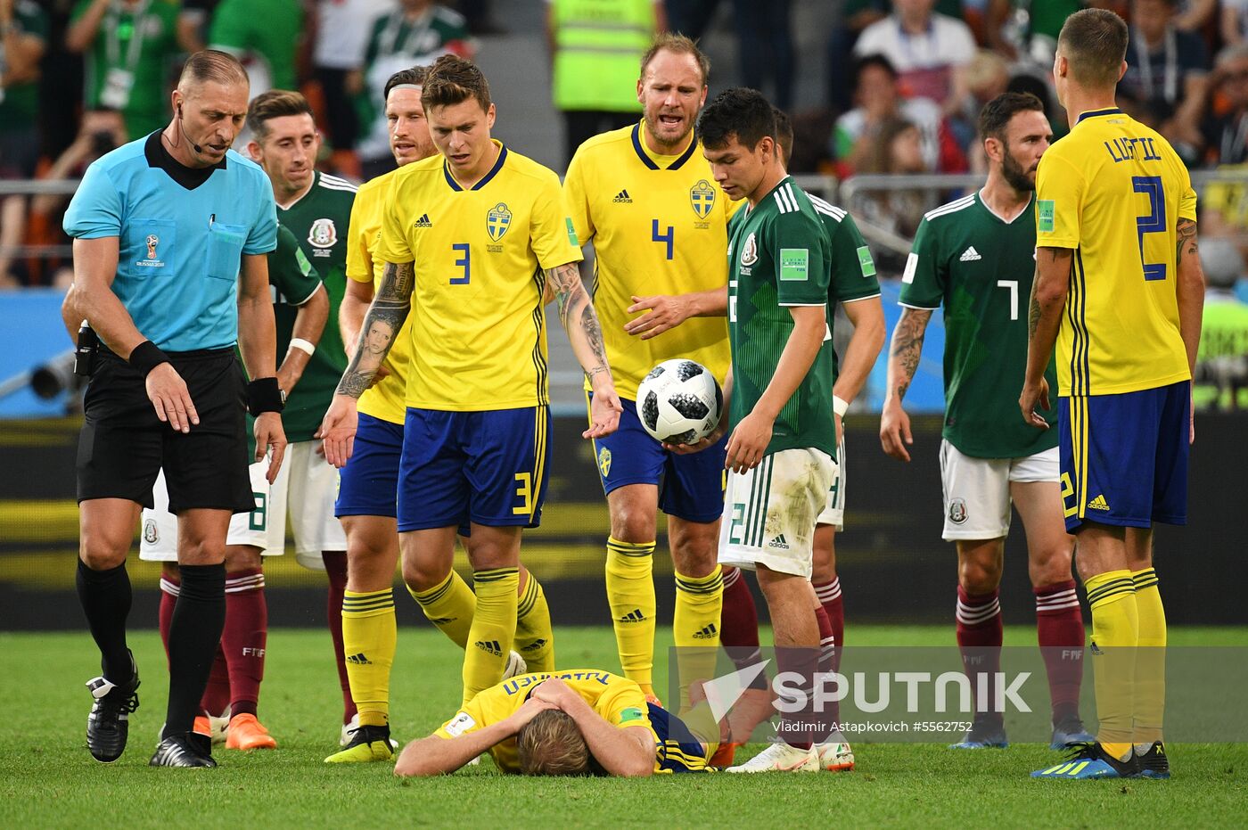 Russia World Cup Mexico - Sweden
