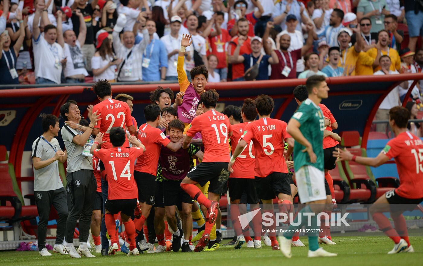 Russia World Cup South Korea - Germany