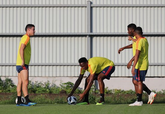 Russia World Cup Colombia Training