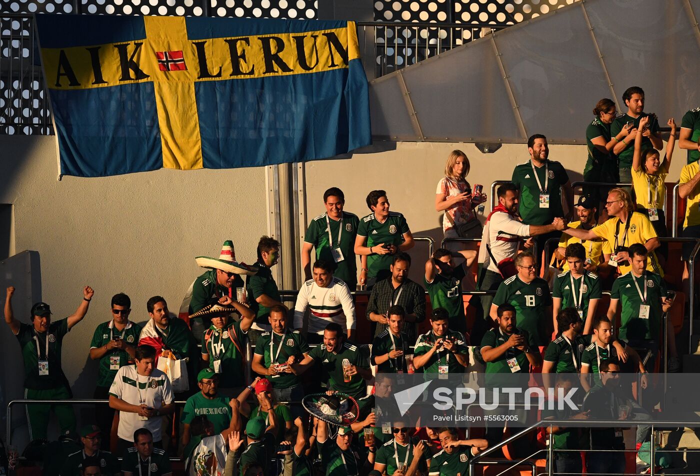 Russia World Cup Mexico - Sweden