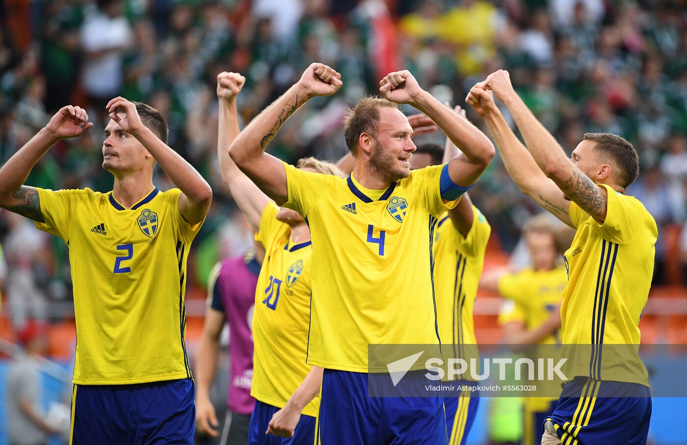 Russia World Cup Mexico - Sweden