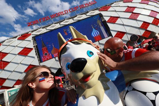 Russia World Cup Serbia - Brazil