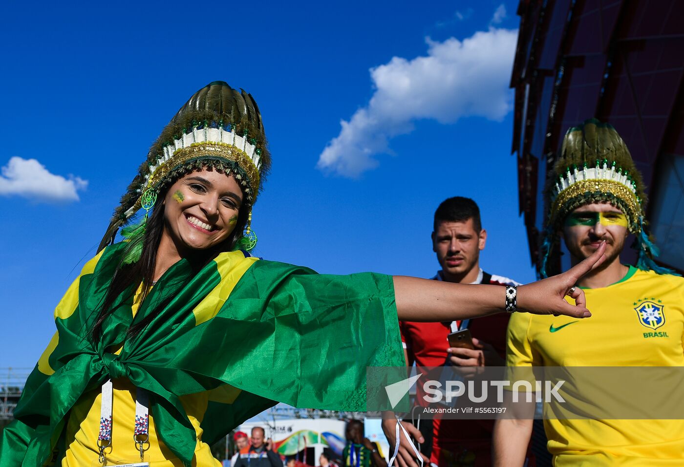 Russia World Cup Serbia - Brazil