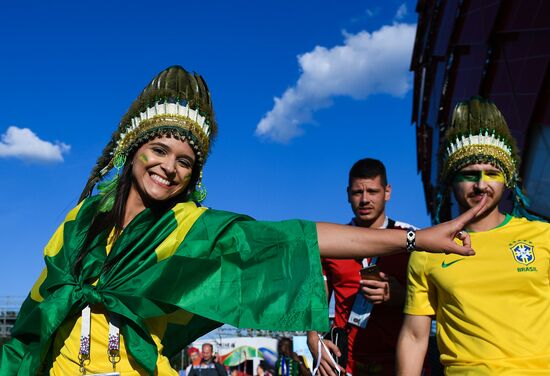 Russia World Cup Serbia - Brazil