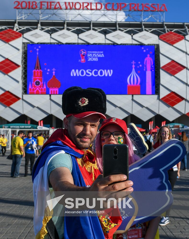 Russia World Cup Serbia - Brazil