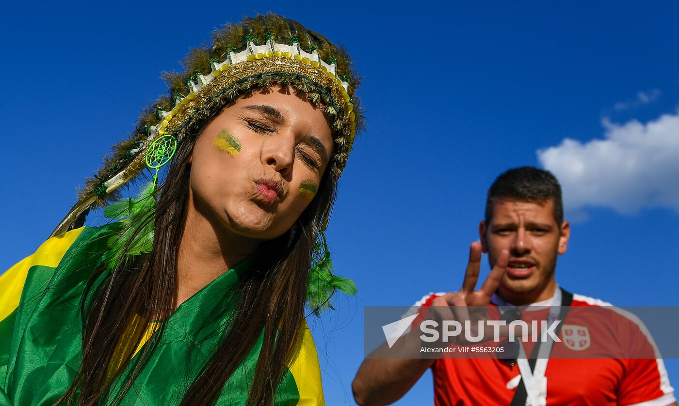 Russia World Cup Serbia - Brazil