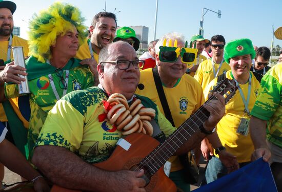 Russia World Cup Serbia - Brazil