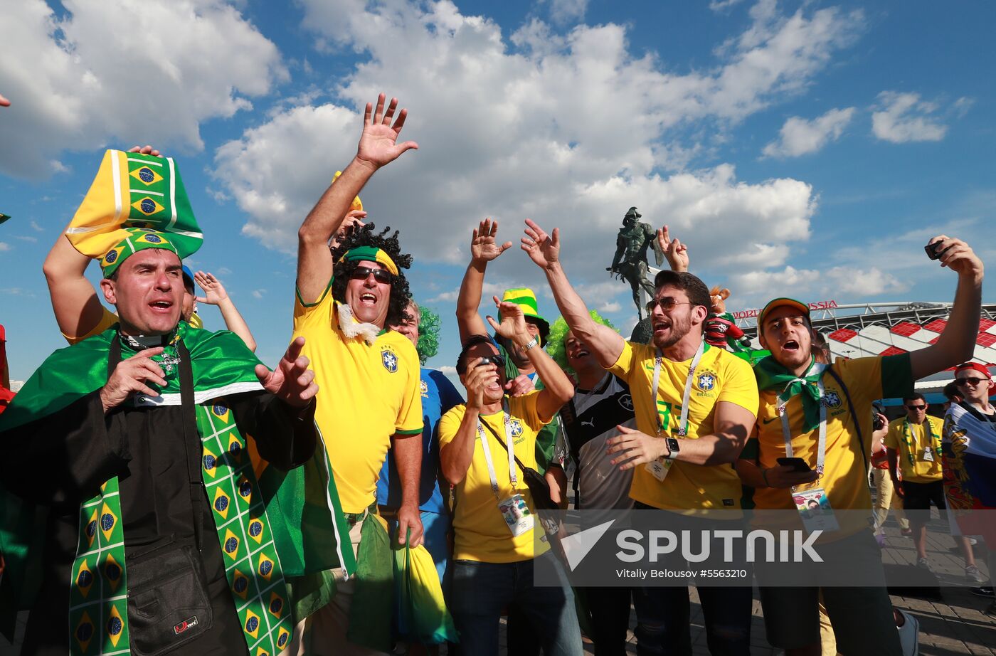 Russia World Cup Serbia - Brazil