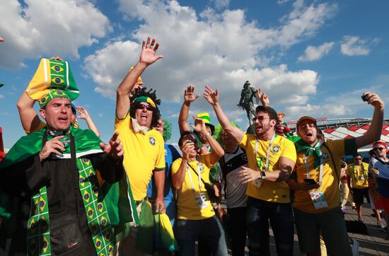 Russia World Cup Serbia - Brazil