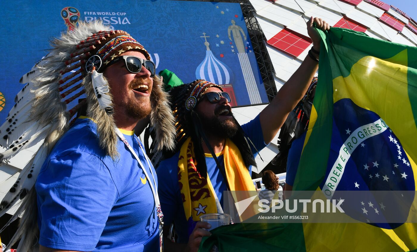 Russia World Cup Serbia - Brazil