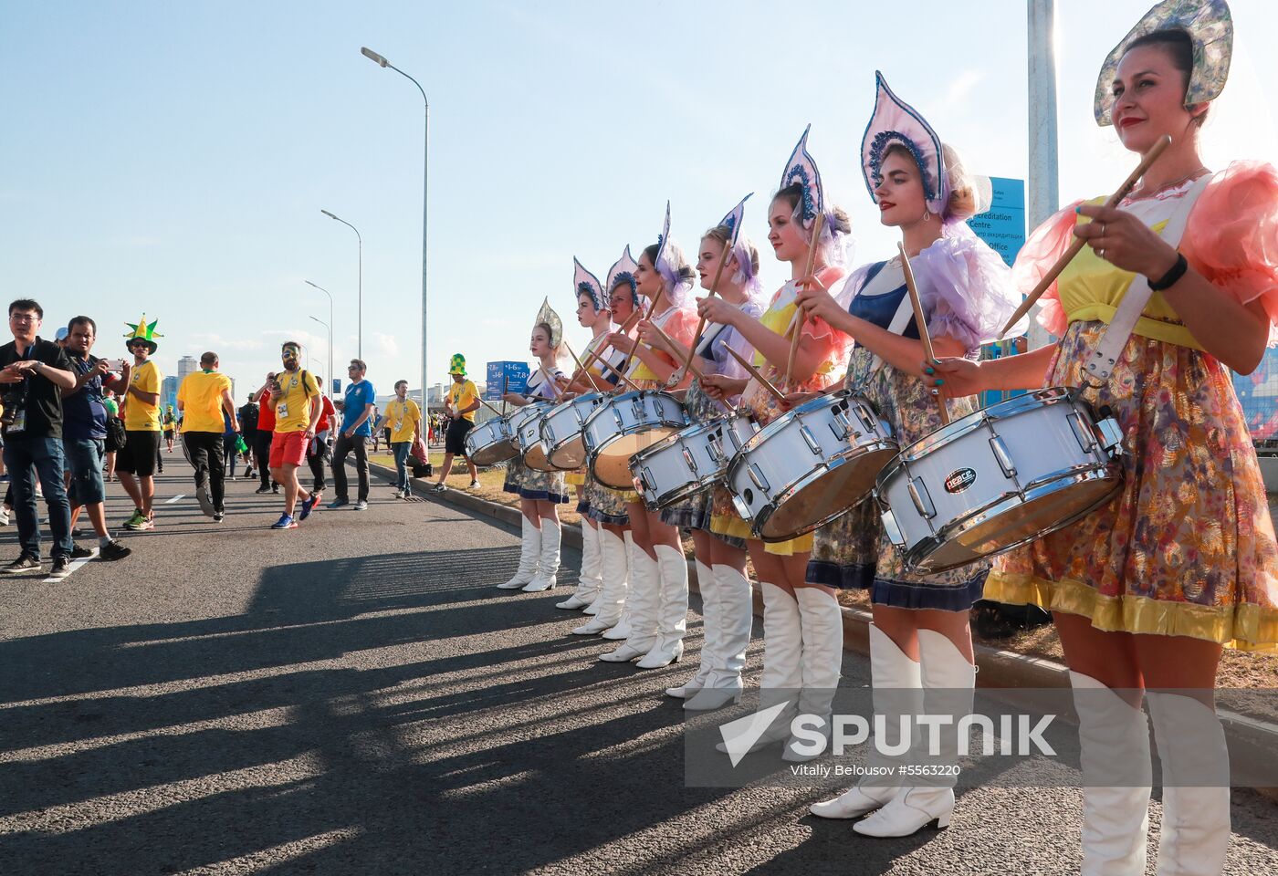 Russia World Cup Serbia - Brazil