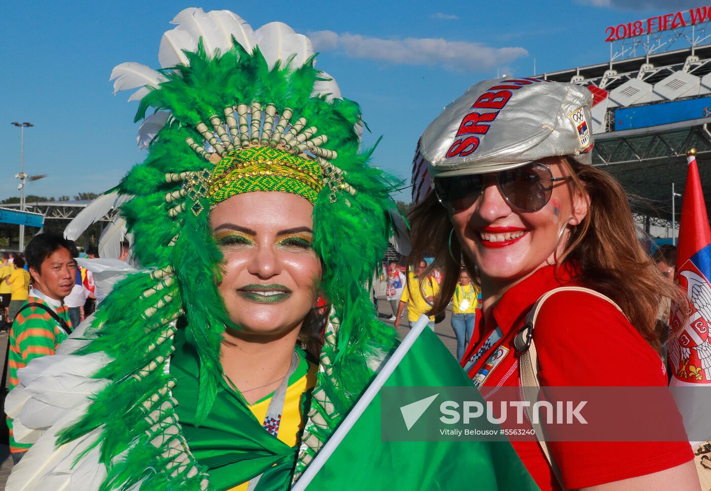 Russia World Cup Serbia - Brazil