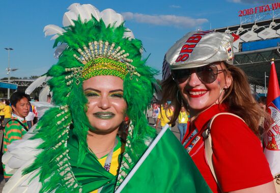 Russia World Cup Serbia - Brazil