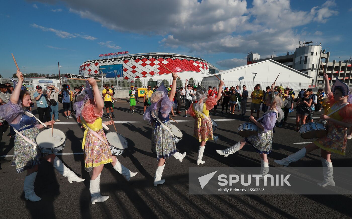 Russia World Cup Serbia - Brazil