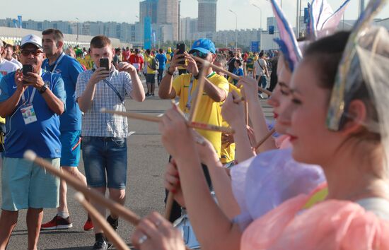 Russia World Cup Serbia - Brazil