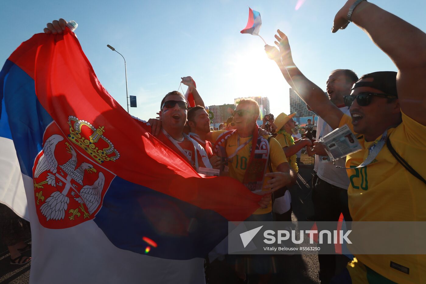 Russia World Cup Serbia - Brazil
