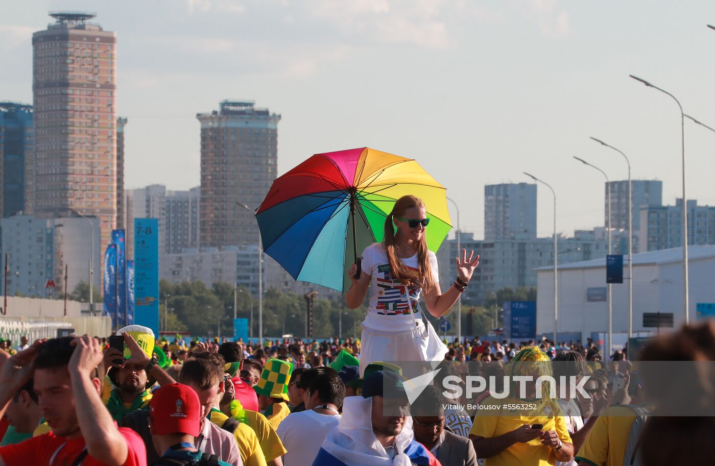 Russia World Cup Serbia - Brazil