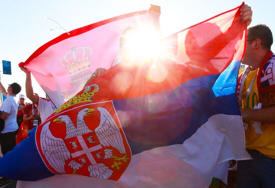 Russia World Cup Serbia - Brazil