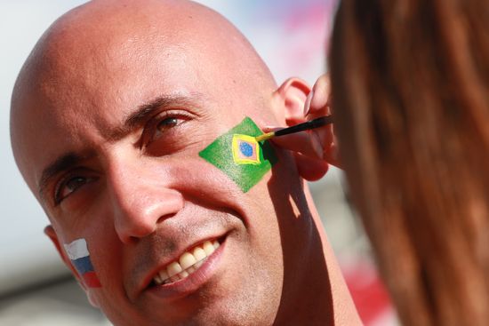Russia World Cup Serbia - Brazil