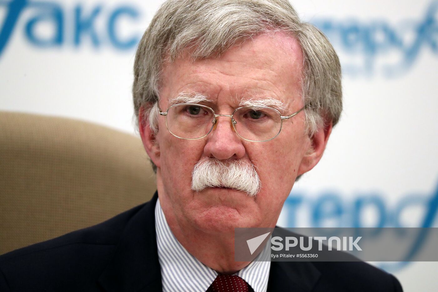 News conference with US National Security Advisor John Bolton