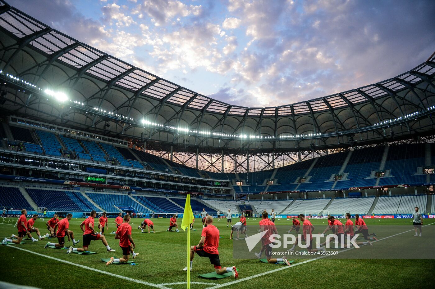 Russia World Cup Poland Training