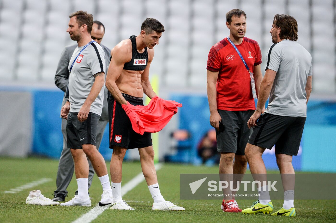 Russia World Cup Poland Training
