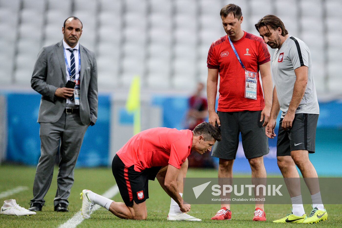 Russia World Cup Poland Training