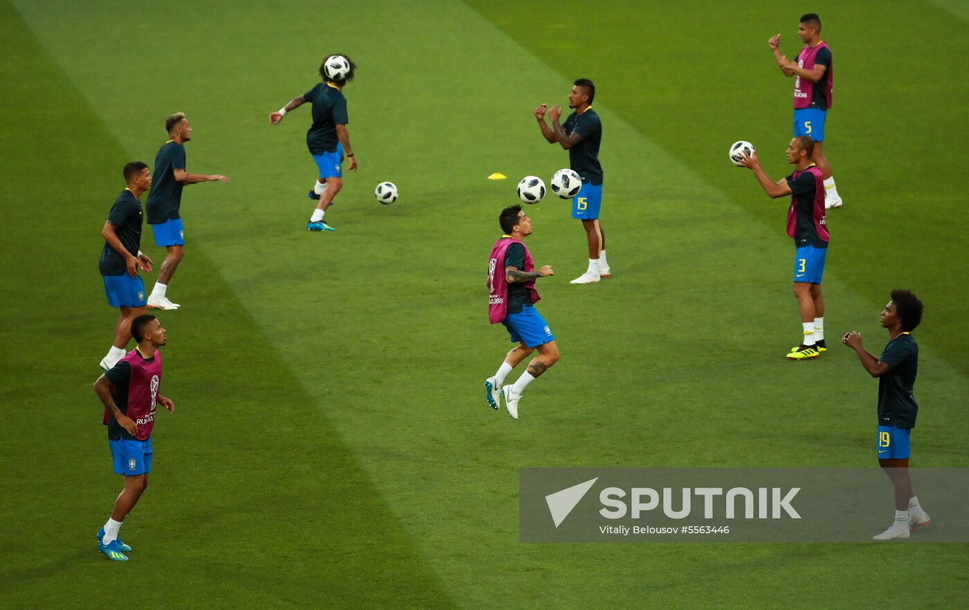 Russia World Cup Serbia - Brazil