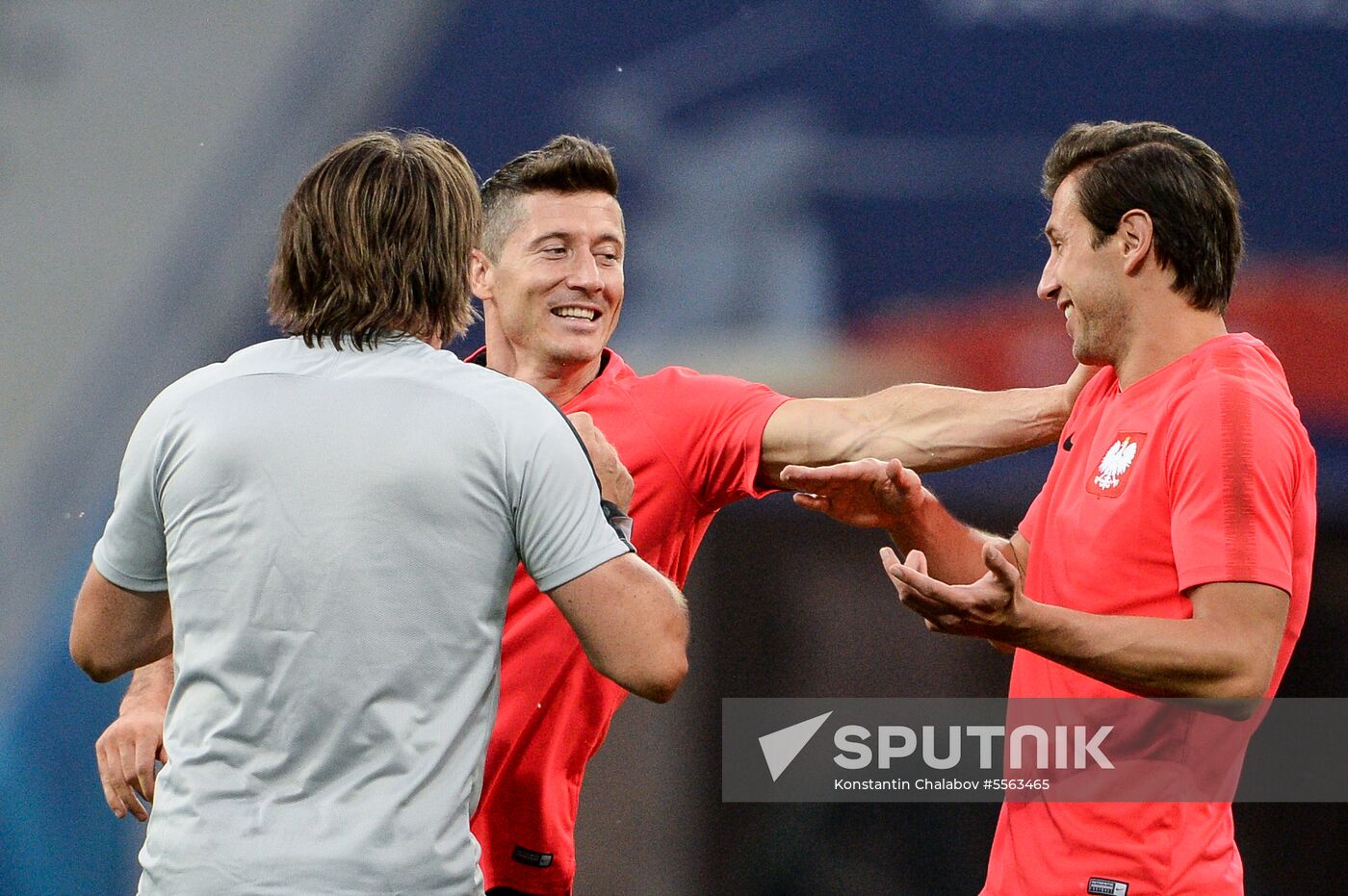 Russia World Cup Poland Training