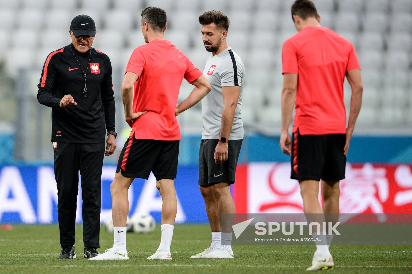 Russia World Cup Poland Training