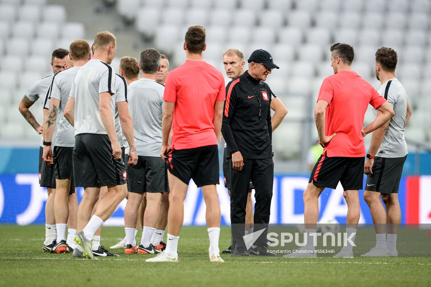 Russia World Cup Poland Training