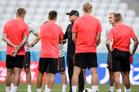 Russia World Cup Poland Training