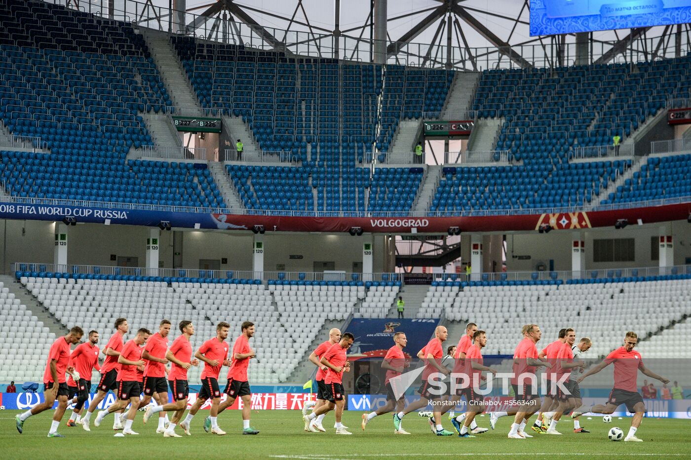 Russia World Cup Poland Training