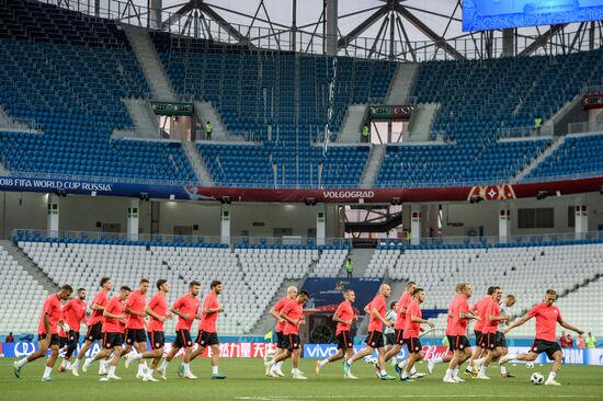 Russia World Cup Poland Training