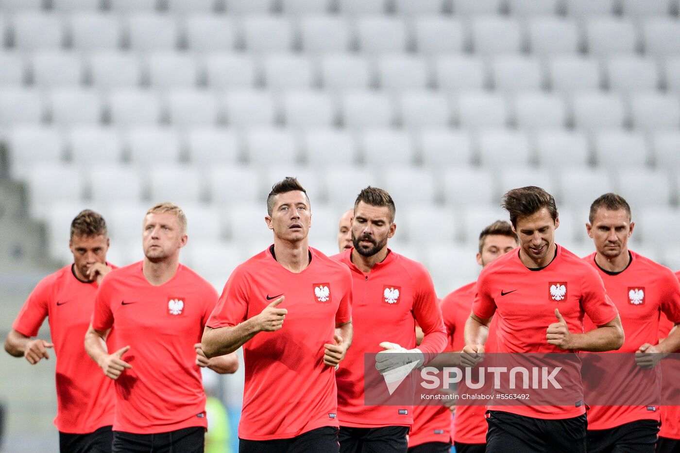 Russia World Cup Poland Training