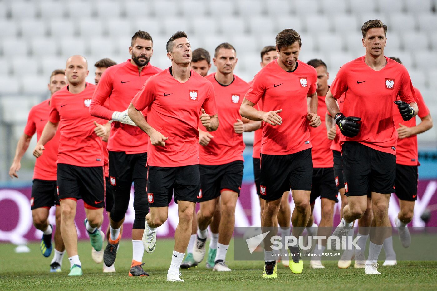 Russia World Cup Poland Training