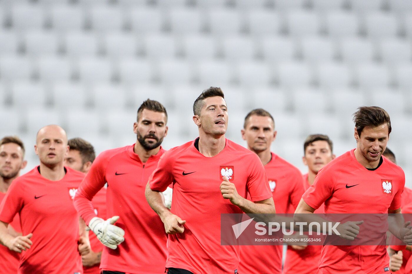 Russia World Cup Poland Training
