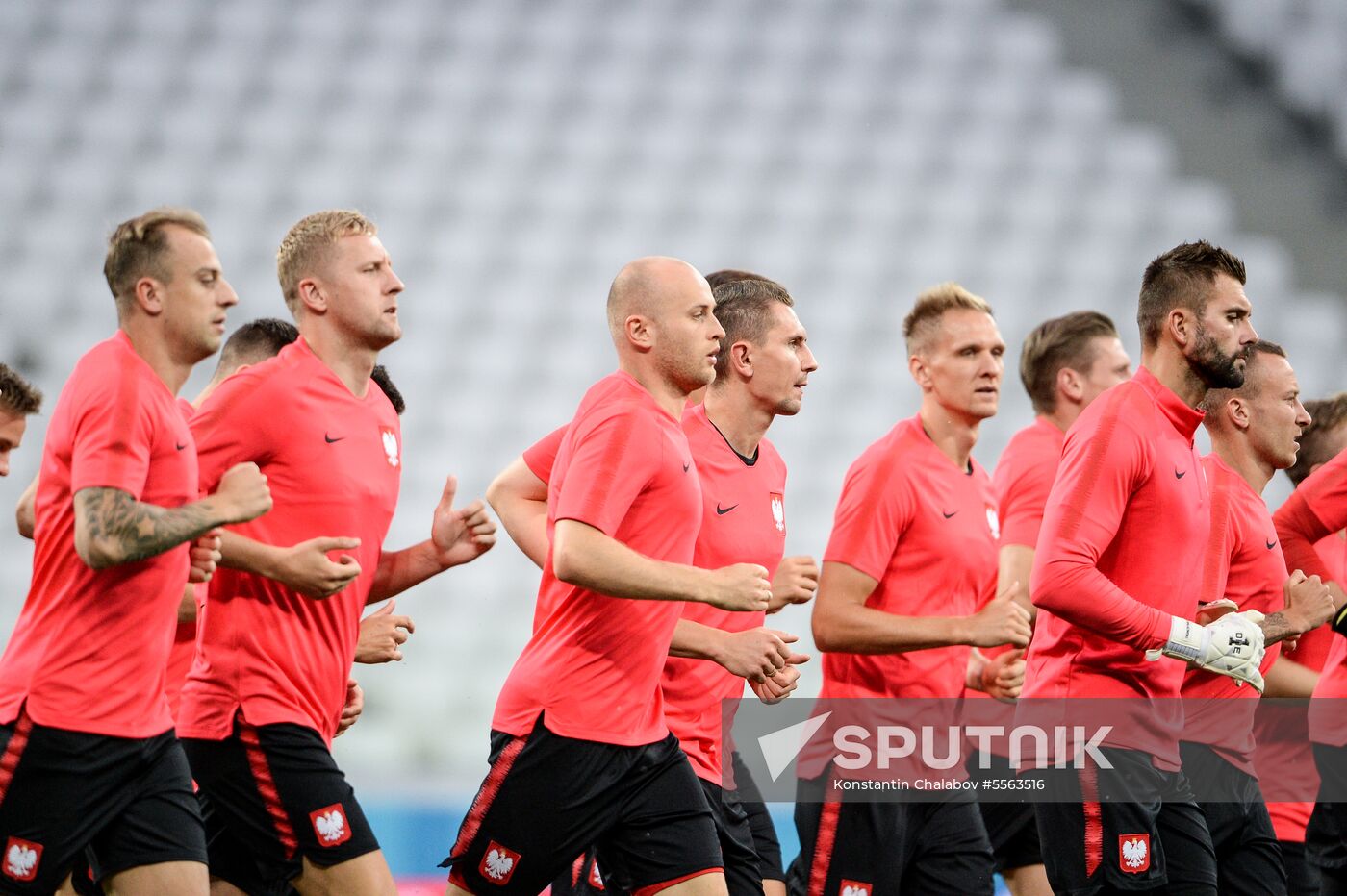 Russia World Cup Poland Training