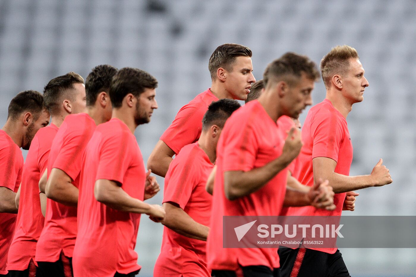 Russia World Cup Poland Training