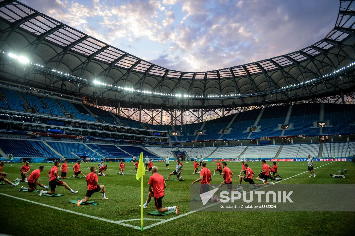 Russia World Cup Poland Training