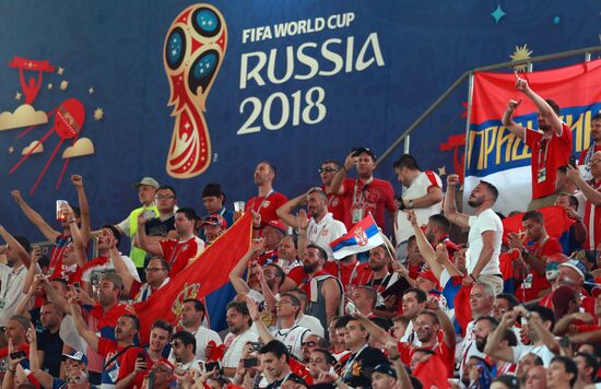 Russia World Cup Serbia - Brazil